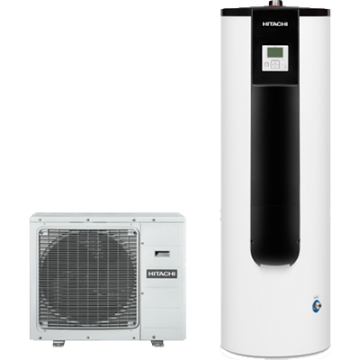 Equipo de aerotermia Hitachi